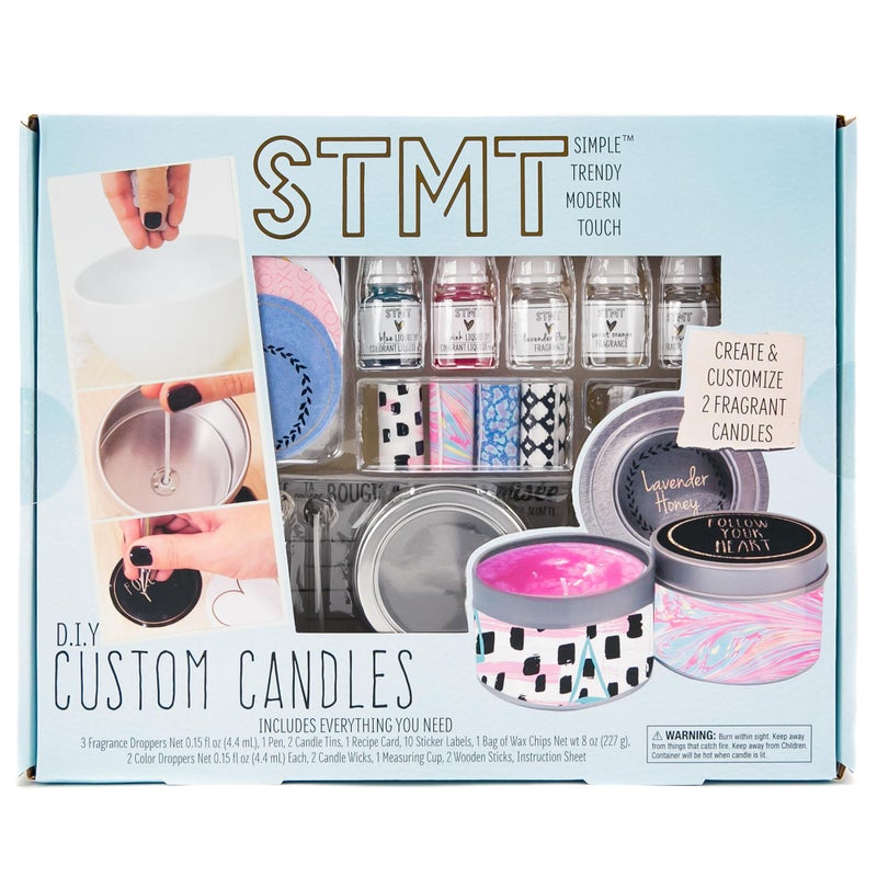 STMT D.I.Y. Custom Candles, Candle Maker Kit, DIY Candle Making Set, Make Your Own Candle Starter Kit for Kids, Ages 8+, Colors may vary - Image 2